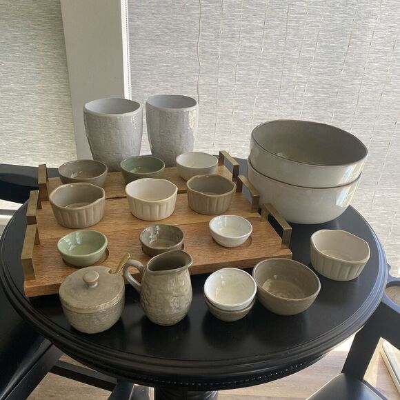 Cravings by Chrissy Teigen Stoneware Set Used by Chrissy herself! - Picture 1 of 8